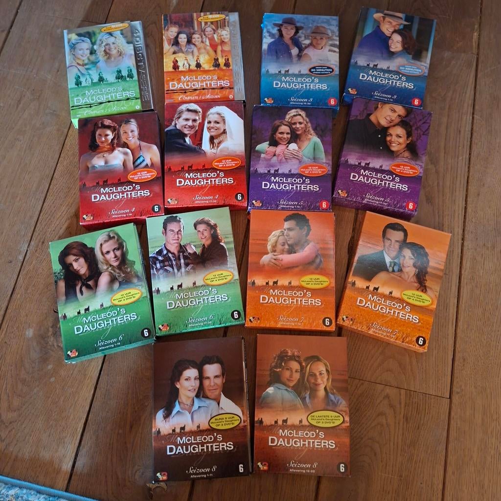 McLeod's Daughters - Complete Serie (Seizoen 1-8), Cd's en Dvd's, Dvd's | Tv en Series, Ophalen, Vanaf 16 jaar, Boxset, Drama