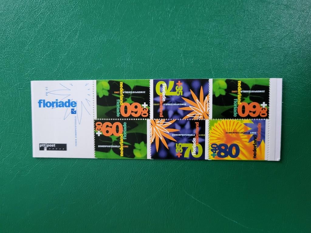 Nederlands Postzegelboekje Floriade 1992, Ophalen of Verzenden, Na 1940, Postfris