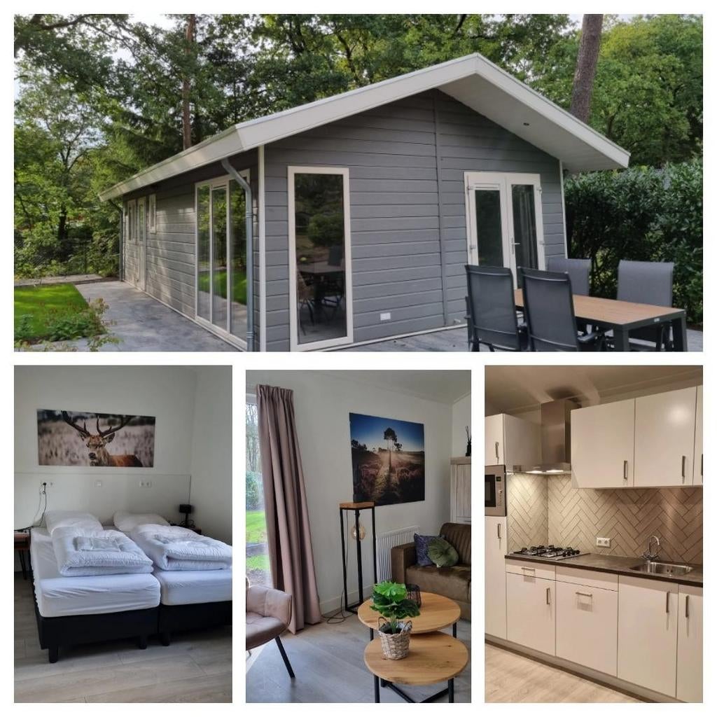 Vakantiehuis Hoenderloo Hoge Veluwe 4 persoons  met airco, Vakantie, Wasmachine, 2 slaapkamers, Recreatiepark, Gelderland en Veluwe