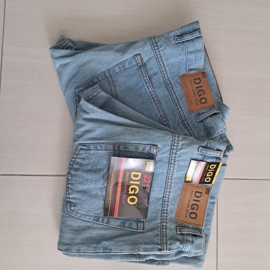 Heren spijkerbroeken, Ophalen, Nieuw, Blauw, W36 - W38 (confectie 52/54)