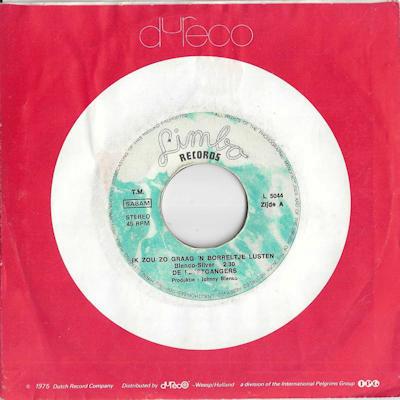 De FEESTGANGERS & JAN PETAT (Johnny Blenco) 1981  F864, Cd's en Dvd's, Vinyl Singles, Gebruikt, Single, Pop, 7 inch, Ophalen of Verzenden