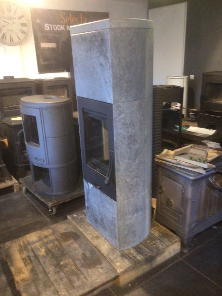 houtkachel speksteen contura 34T  nieuwstaat !!, Ophalen, Gebruikt, CONTURA, ?