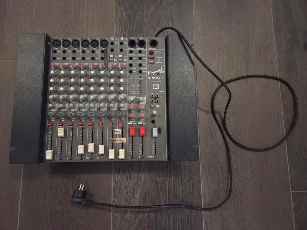 Mengpaneel - Vintage Analoog, Muziek en Instrumenten, Mengpanelen, Ophalen of Verzenden, Gebruikt, 10 tot 20 kanalen, Microfooningang
