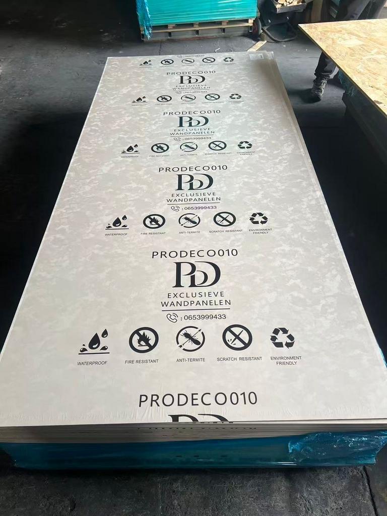Waterdichte PVC Wandpanelen voor Badkamer & Douche, Ophalen, Nieuw, Rechthoek, Binnen