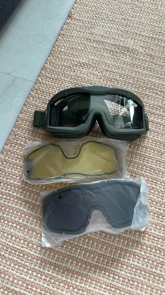 Aero series | Airsoft bril met 2 extra glazen, Ophalen of Verzenden, Landmacht, Nederland, Kleding of Schoenen