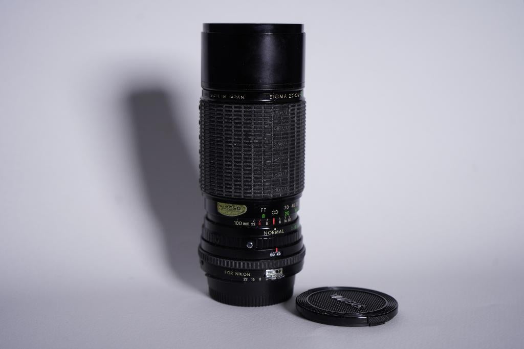 Sigma zoom 100-200 mm voor Nikon, Ophalen of Verzenden, Gebruikt, Telelens, Zoom