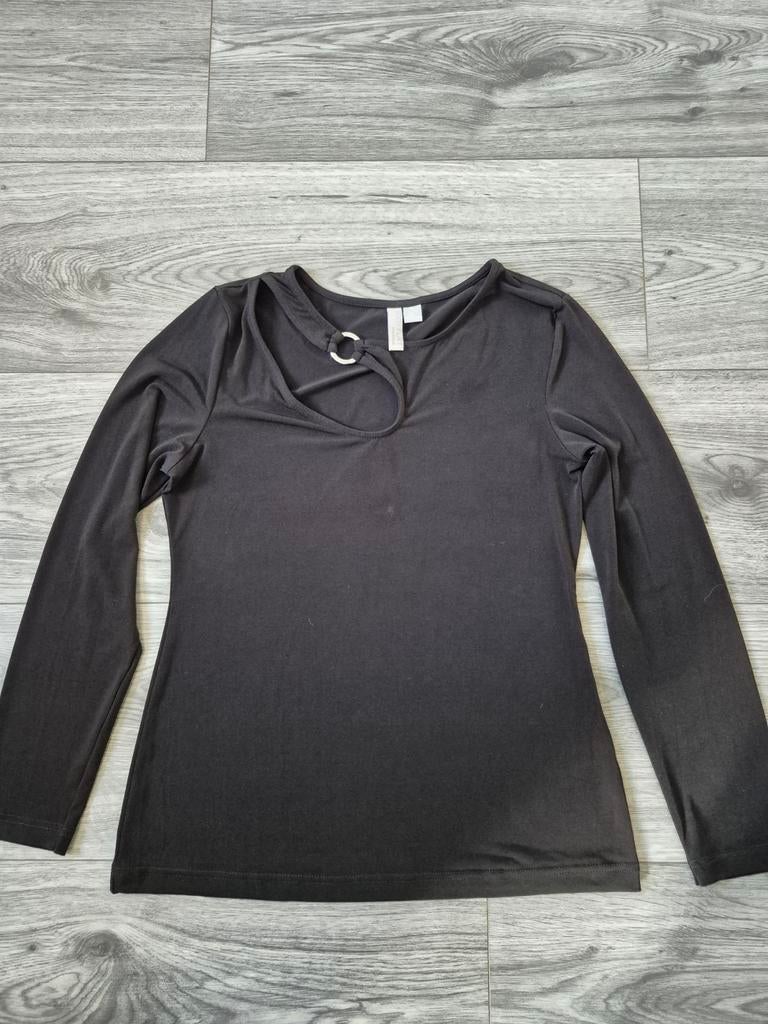 Zwarte Bodyflirt Boutique Top - Maat 40/42, Maat 38/40 (M), Zwart, Ophalen of Verzenden, Zo goed als nieuw