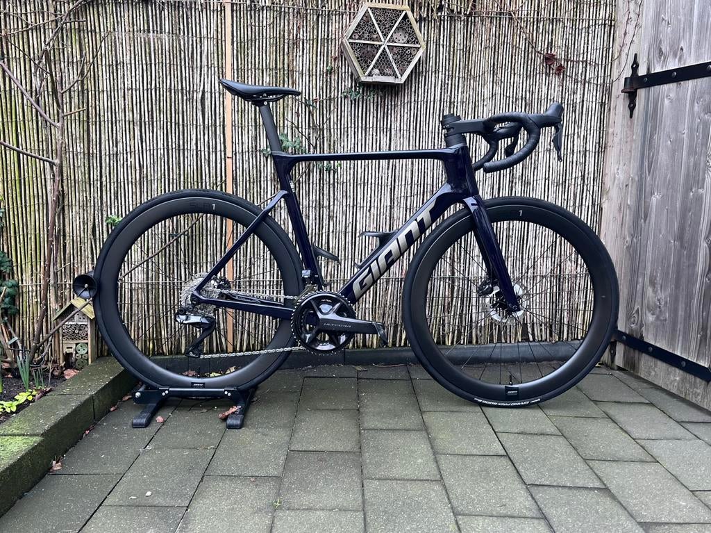 Giant Propel Advanced Pro 0 Di2 met powermeter - Maat ML, Fietsen en Brommers, Fietsen | Racefietsen, Ophalen, Gebruikt, Heren