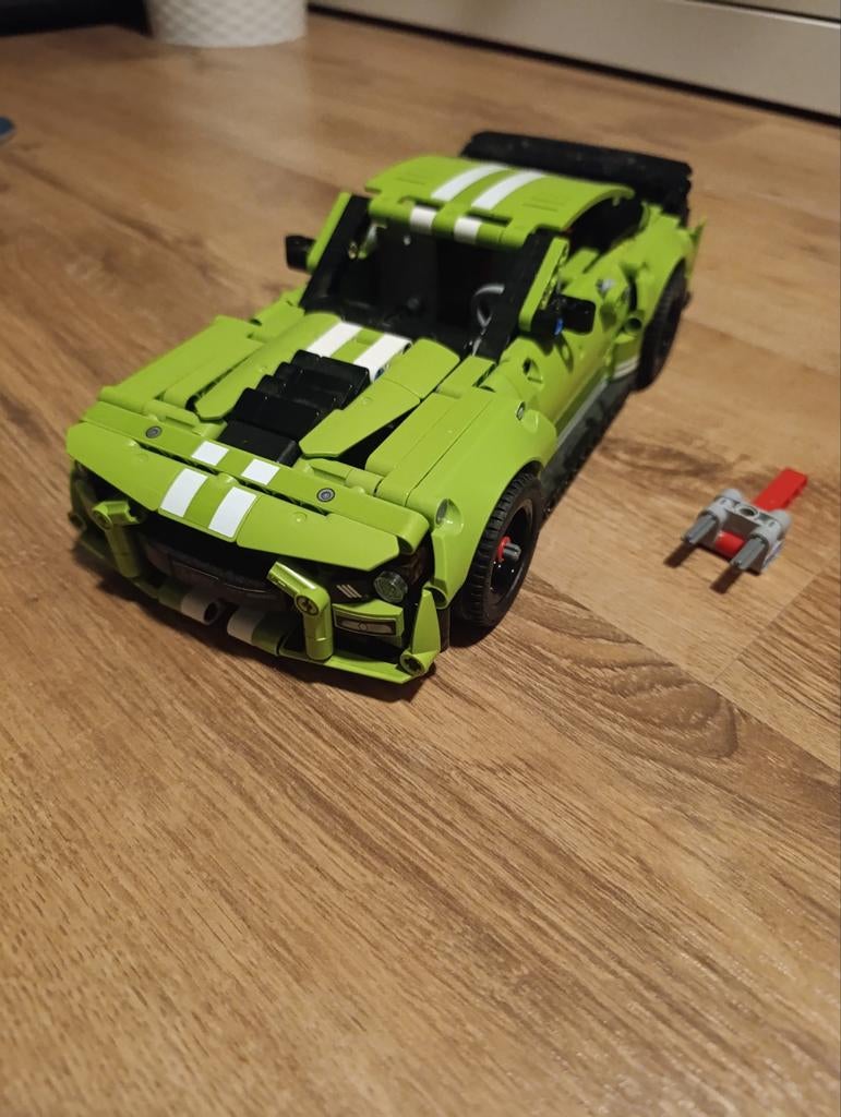 Ford Mustang lego technic groen, Ophalen, Zo goed als nieuw