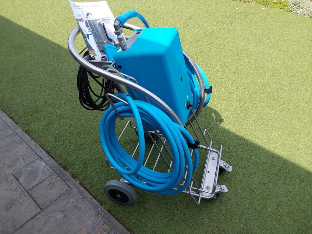 Vikan schuimstation/schoonmaakapparaat, Ophalen