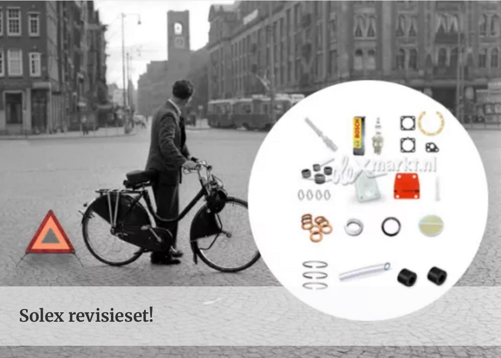 Solex Revisieset (diverse types), Ophalen of Verzenden, Voor 1940, Zo goed als nieuw, Overige onderwerpen