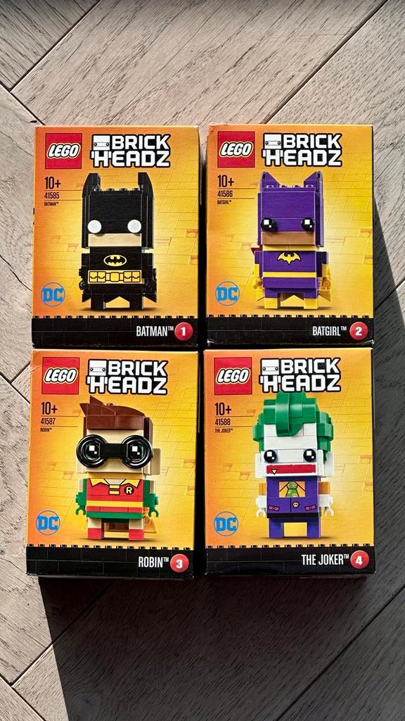 Lego Brickheadz Batman, Batgirl, Robin, Joker - Nieuw, Ophalen of Verzenden, Nieuw, Complete set, Lego