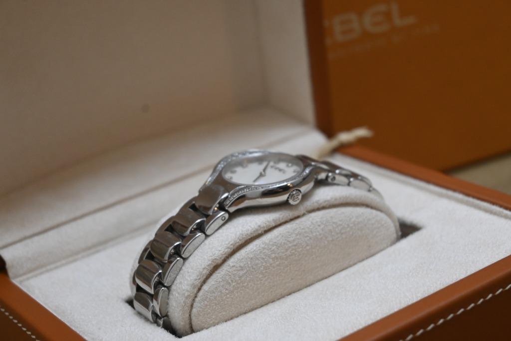 Ebel Beluga Quartz 9256N28/991050 Lady Horloge, Overige merken, Staal, Polshorloge, Ophalen of Verzenden