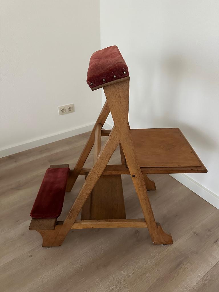 Bidstoel, goede staat, ophalen in Nijmegen, Antiek en Kunst, Ophalen