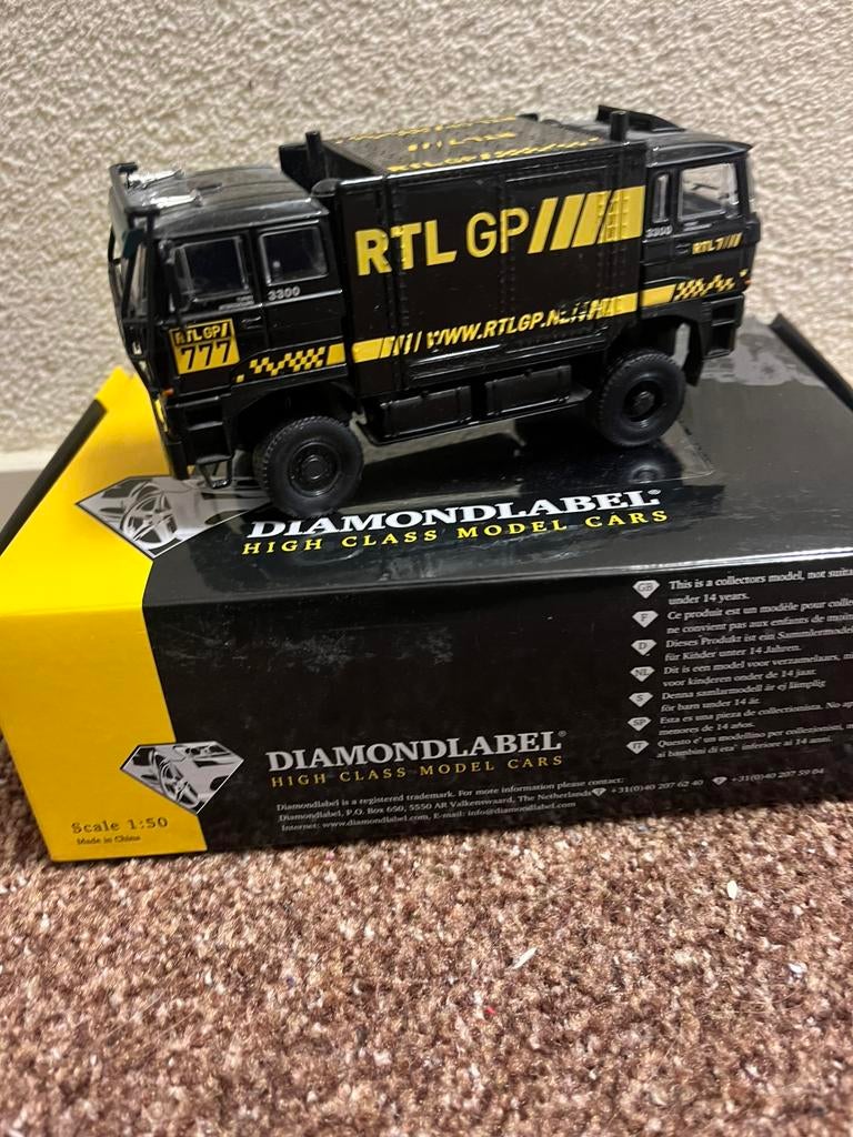 Dakar DAF 3600 Dubbele Kop RTL GP Special Edition 1.50!!, Ophalen of Verzenden, Nieuw, Bus of Vrachtwagen, Tekno