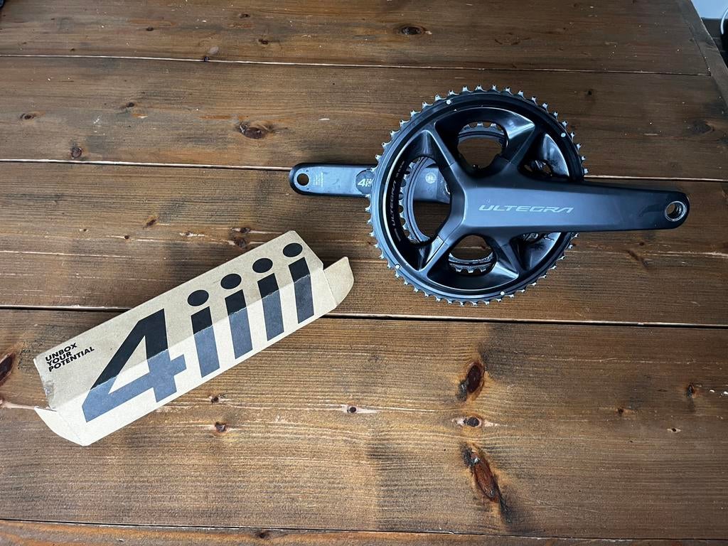 Shimano Ultegra 12s crankstel 52-36 4iiii powermeter, Fietsen en Brommers, Fietsonderdelen, Ophalen, Zo goed als nieuw, Crankstel of Pedalen