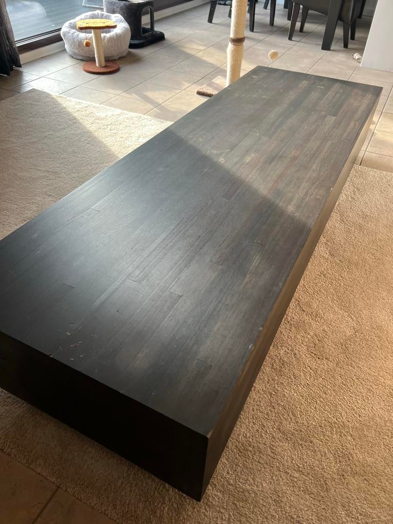 Aulia Salontafel Henk Vos - Linteloo Design, Huis en Inrichting, Ophalen, Gebruikt, Eikenhout, 50 tot 100 cm