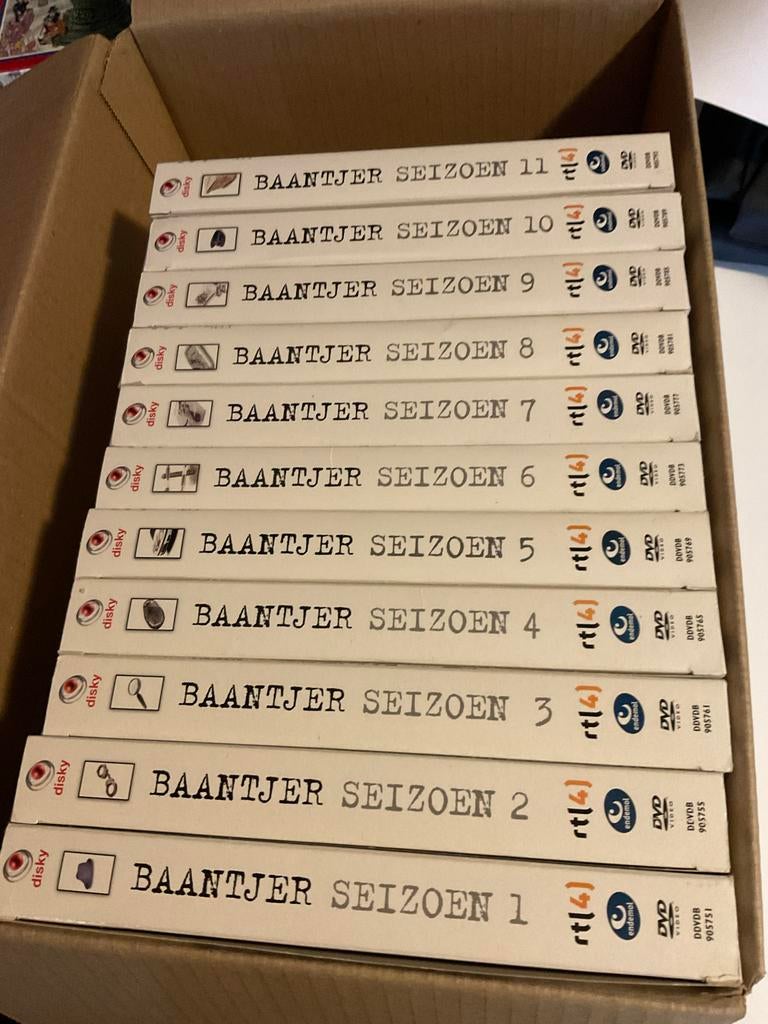 Baantjer DVD Box - Seizoen 1 t/m 11, Ophalen, Alle leeftijden, Boxset, Drama