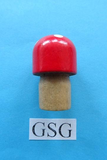 Paddestoel nr. 17064-02, Ophalen of Verzenden, Zo goed als nieuw