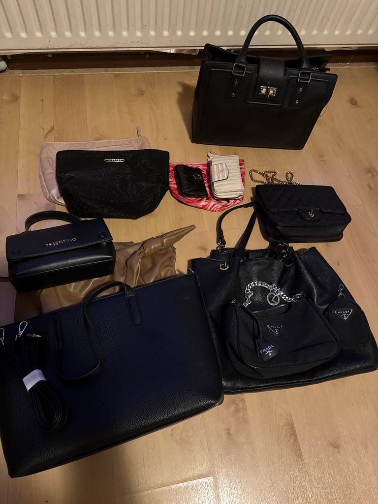 Tassen Collectie - Diverse Stijlen, Ophalen, Gebruikt, Zwart, Handtas