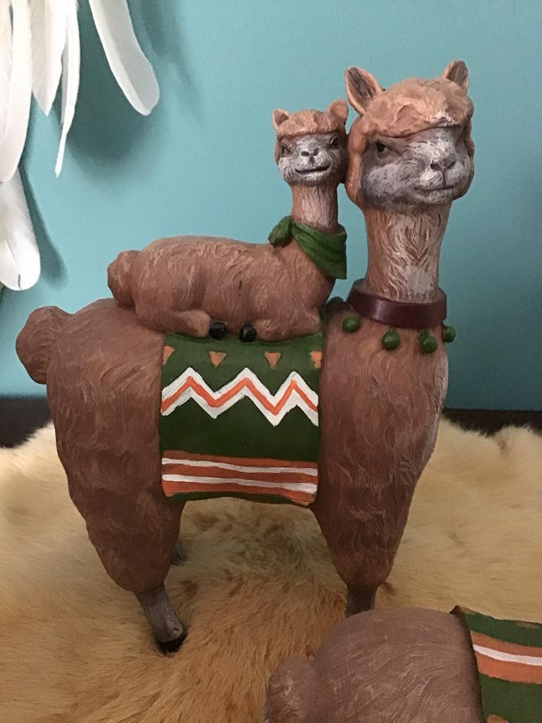 Beeldjes van alpacas nieuw, Ophalen of Verzenden, Nieuw