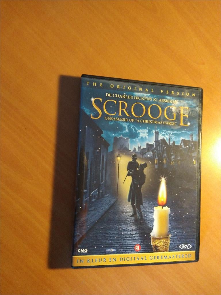 DVD Scrooge, Alle leeftijden, Ophalen of Verzenden, Zo goed als nieuw, Drama