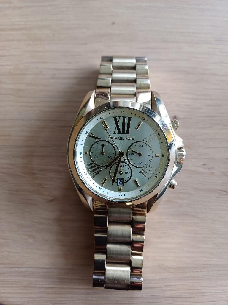 Horloge, Sieraden, Tassen en Uiterlijk, Horloges | Heren, Ophalen, Zo goed als nieuw, Staal, Overige merken