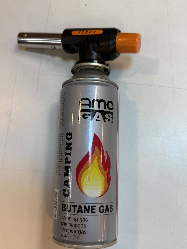 AMC  butaan gas fles & brander, Ophalen of Verzenden, Nieuw