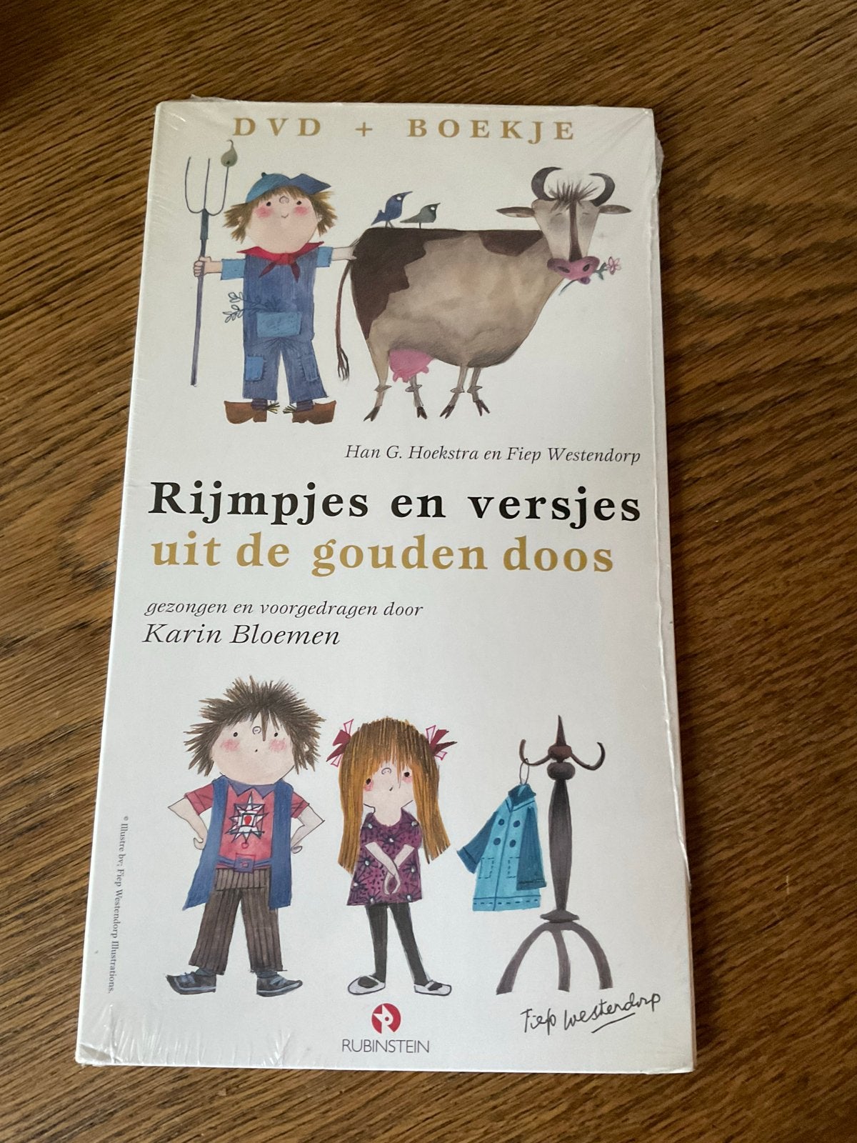 Rijmpjes en versjes uit de gouden doos (DVD ), Overige typen, Ophalen of Verzenden, 3 tot 5 jaar, Inclusief boekje