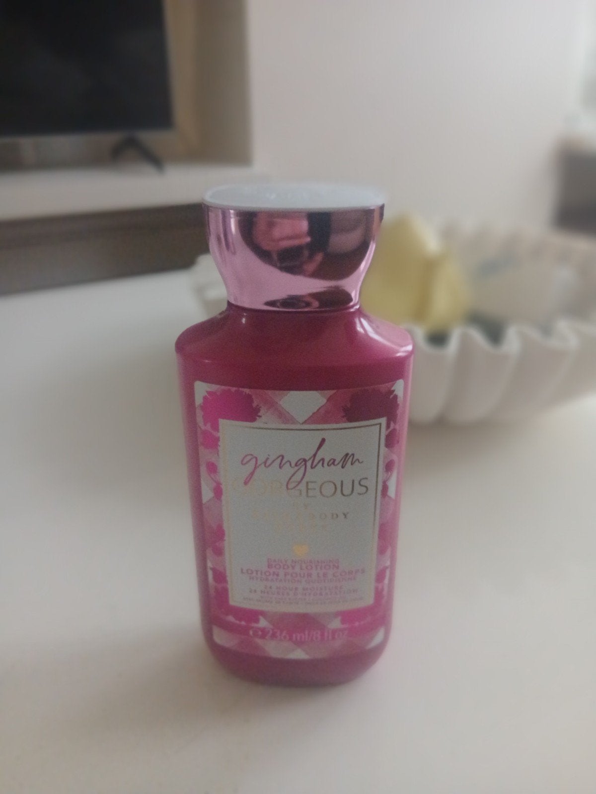 Bath & Body Works Gingham Gorgeous Bodylotion, Ophalen of Verzenden, Zo goed als nieuw, Bodylotion, Crème of Olie