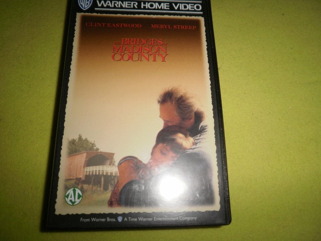 THE BRIDGES OF MADISON COUNTY! Mooie Speelfilm Op VIDEO!, Overige genres, Ophalen of Verzenden, Zo goed als nieuw, Vanaf 6 jaar