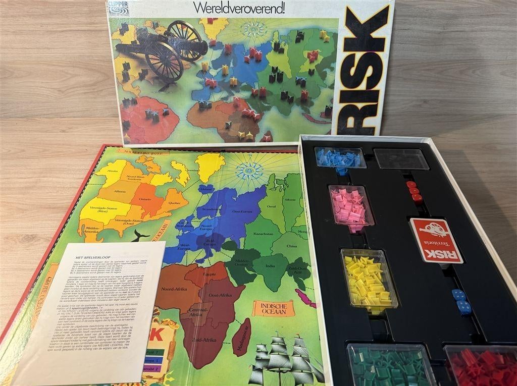 Risk het wereldveroverend witte doos - s6602, Verzenden, Zo goed als nieuw