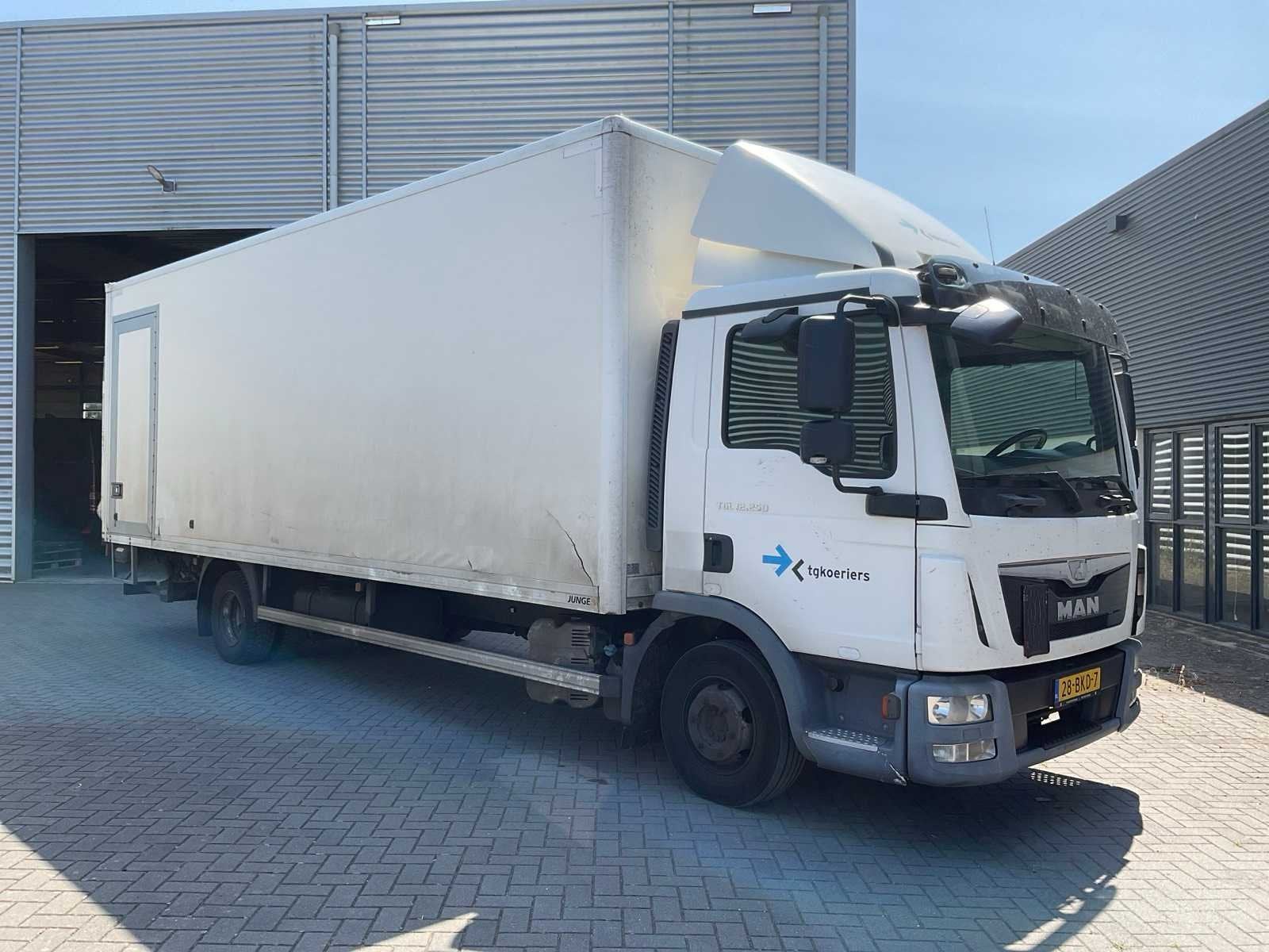 2014 MAN TGL.12.250 - EURO 6 - 28-BKD-7, Auto's, Bestelauto's, Automaat, Gebruikt, Euro 6, MAN