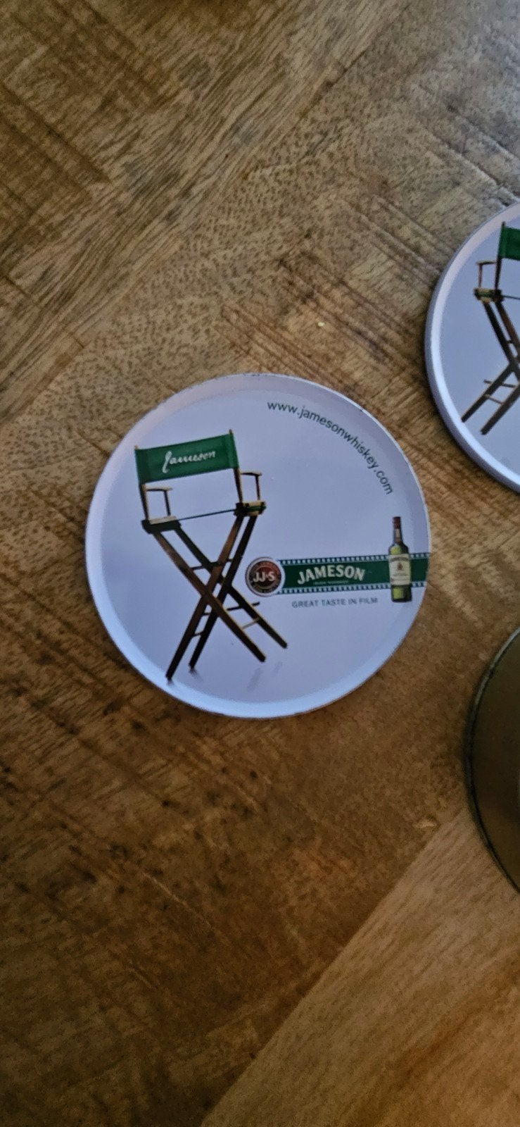Jameson Onderzetters met Opbergdoosje - Set van 4, Ophalen of Verzenden