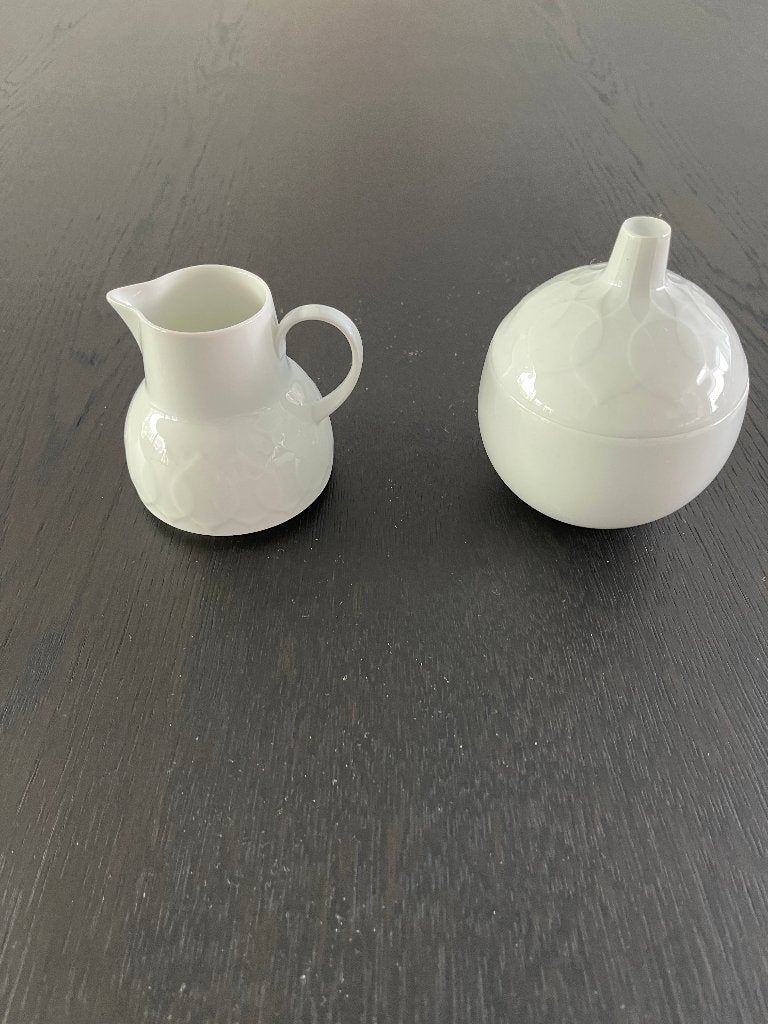 Rosenthal Lotus Weiss melk- en suikerpotje, Ophalen of Verzenden