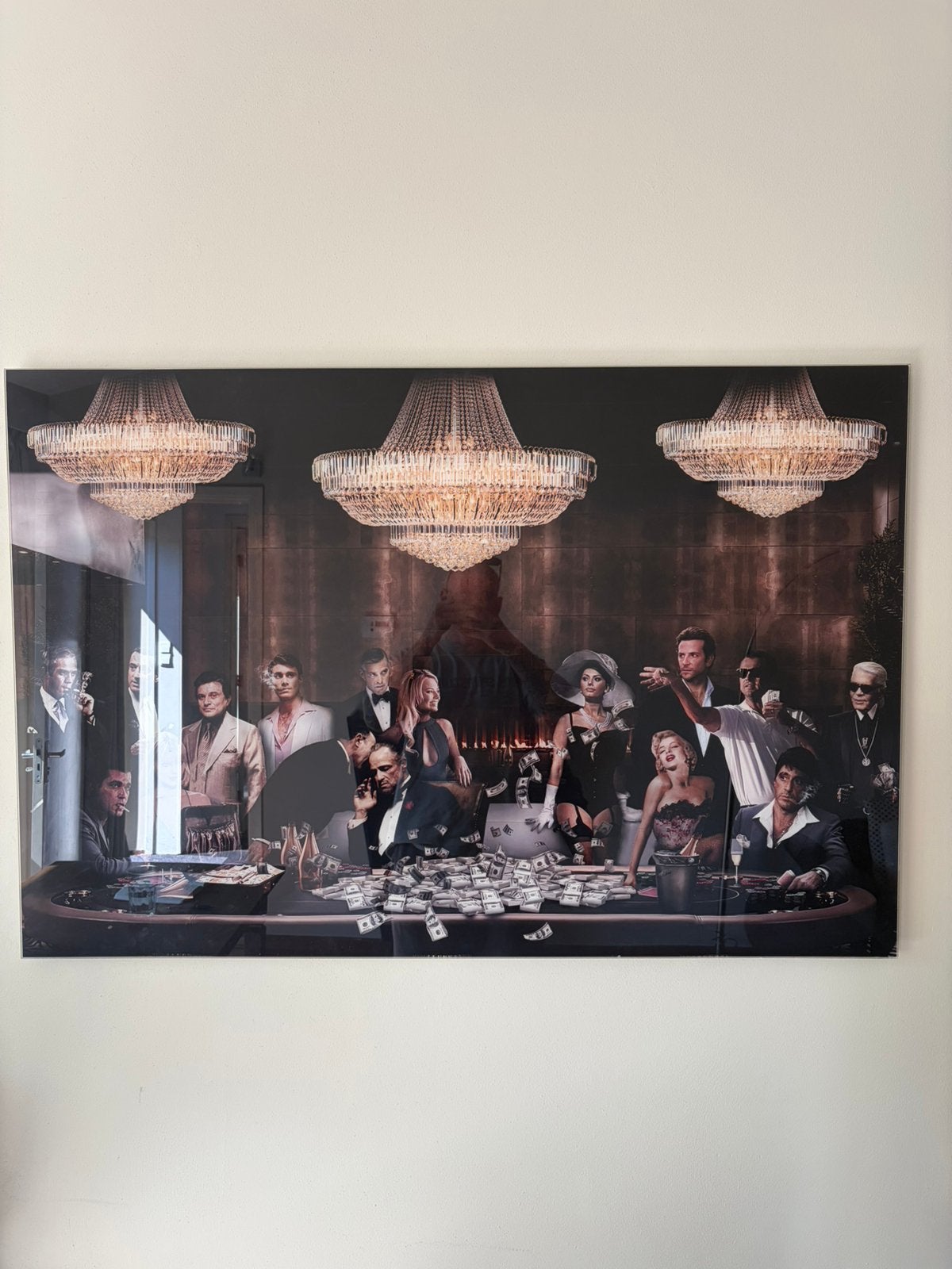 Prachtig Hollywood Glamour Kunstwerk – Plexiglas, Ophalen