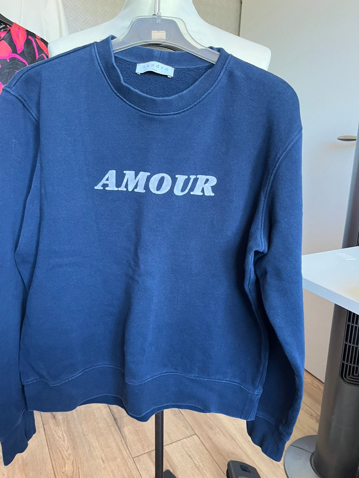 Sandro sweater m, Ophalen of Verzenden, Gedragen, Maat 38/40 (M), Blauw