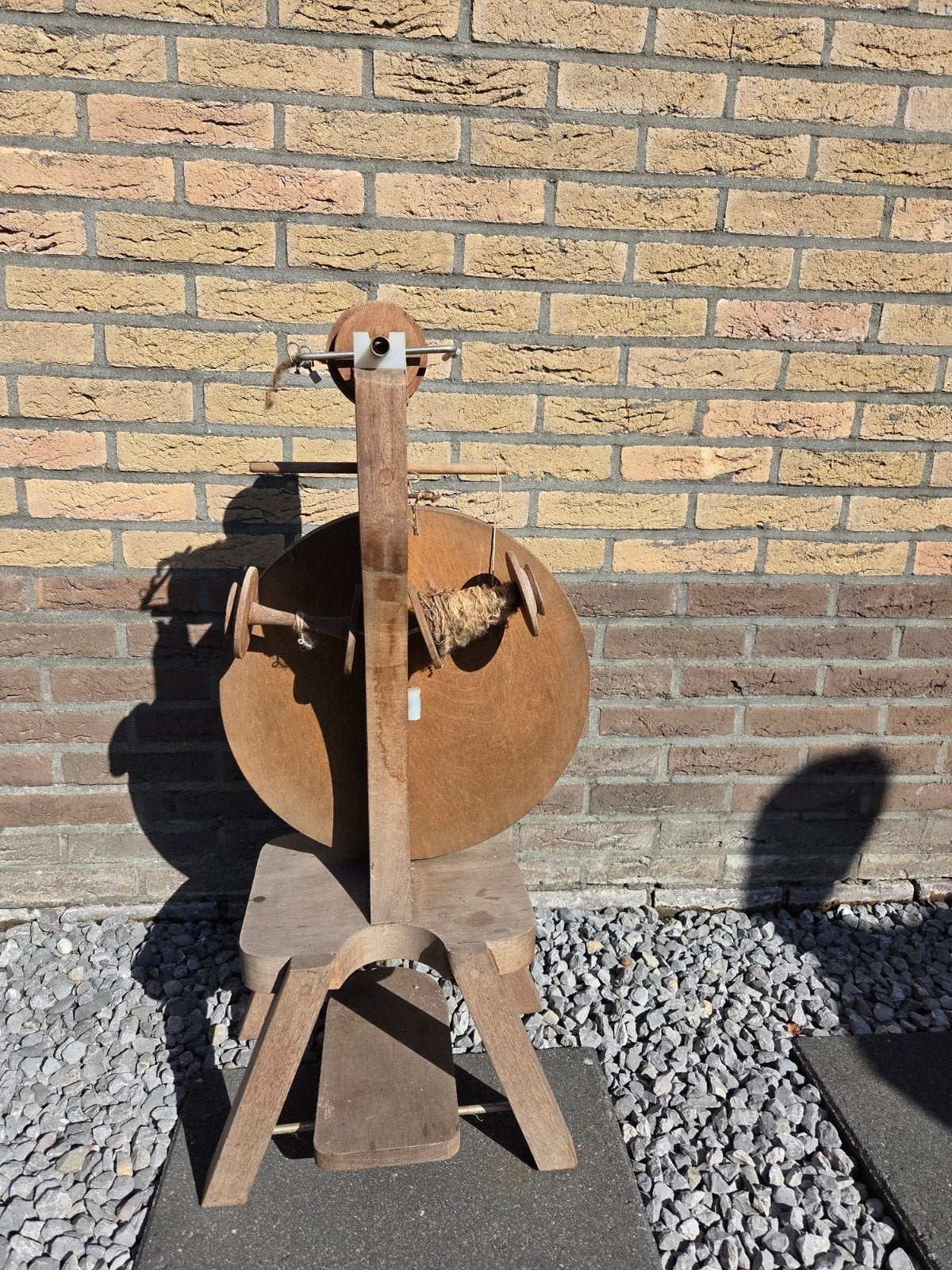 VO&S Spinnewiel - Ambachtelijk Spinnen, Hobby en Vrije tijd, Spinnewielen en Spinnen, Ophalen, Gebruikt, Spinnewiel