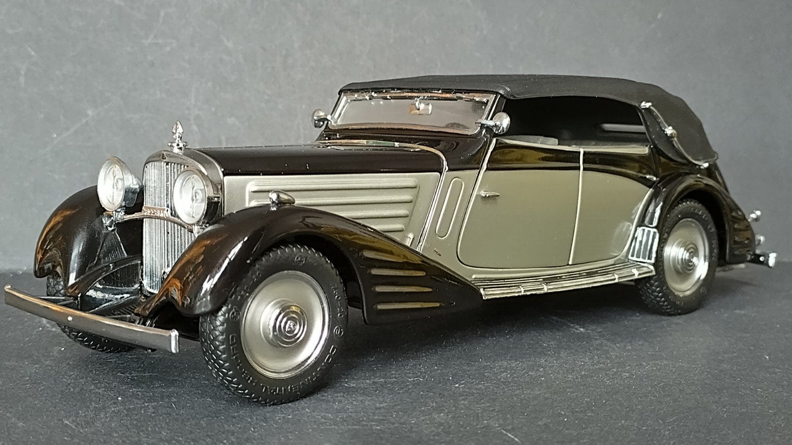 Maybach Zeppelin 1:24 Franklin Mint Pol, Overige merken, Auto, Verzenden, .