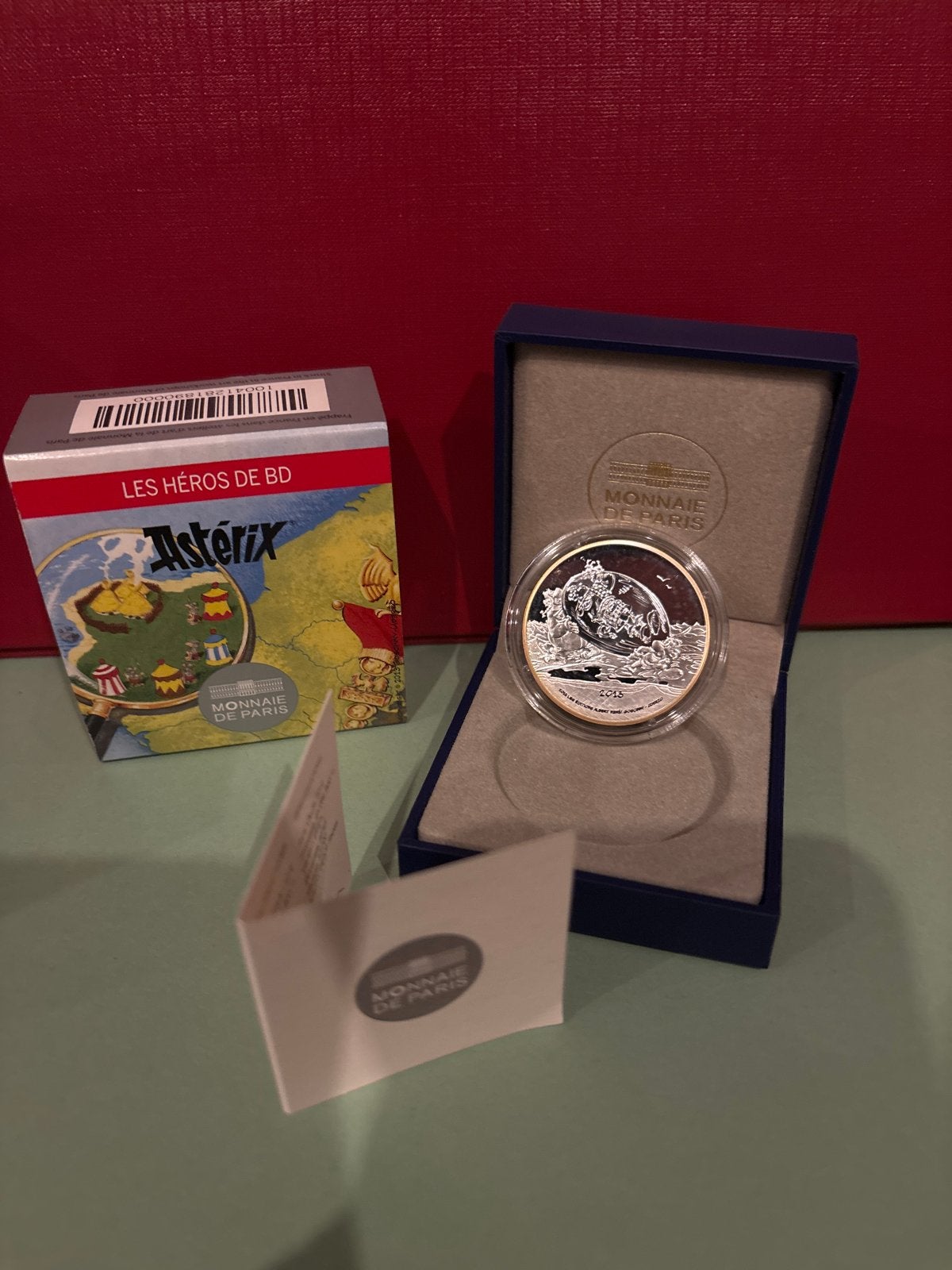 Monnaie de Paris Astérix 10 euro 2013 in originele doos, Ophalen of Verzenden, Koningin Beatrix, Overige waardes, Losse munt