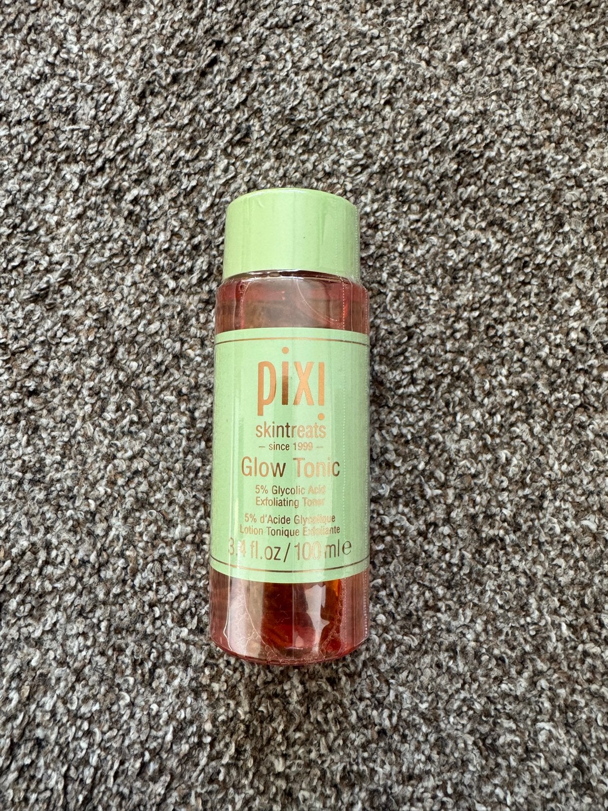 Pixi Skintreats Glow Tonic 100ml - Exfoliërende Toner, Verzenden, Nieuw, Gehele gezicht, Verzorging