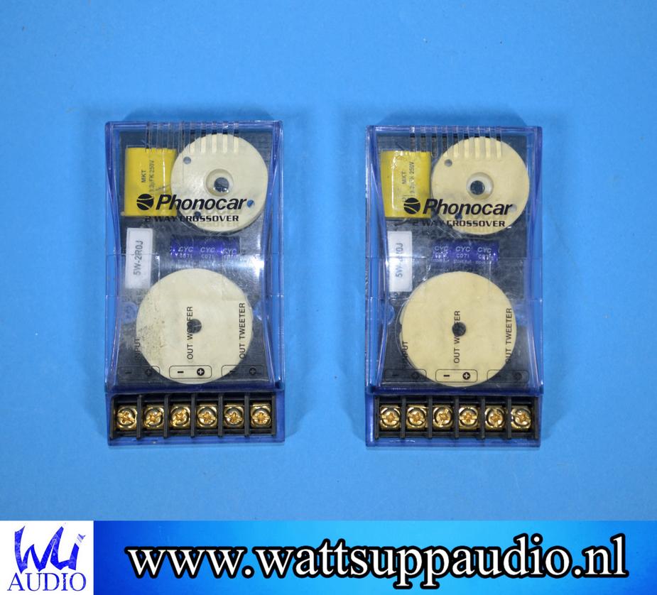 Phonocar 2way Crossover/ Filterset ( set van 2 ), Gebruikt, ., Ophalen of Verzenden, .