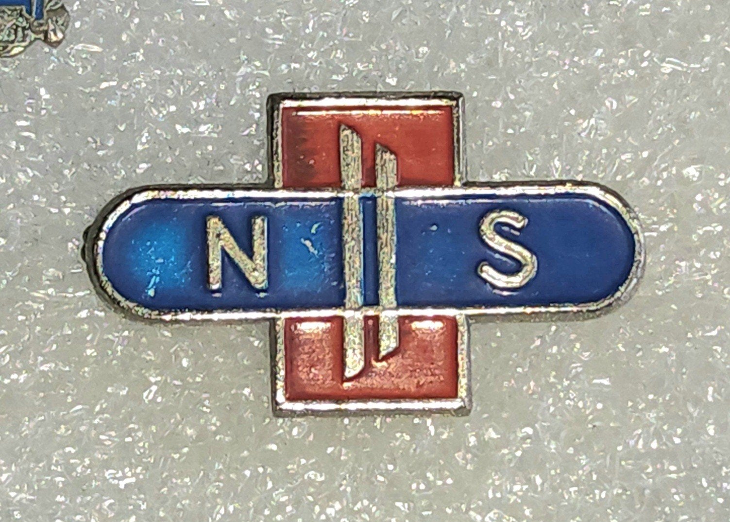 Vintage NS Speldje Nederlandse Spoorwegen, Verzamelen, Ophalen of Verzenden, Gebruikt, Transport, Speldje of Pin