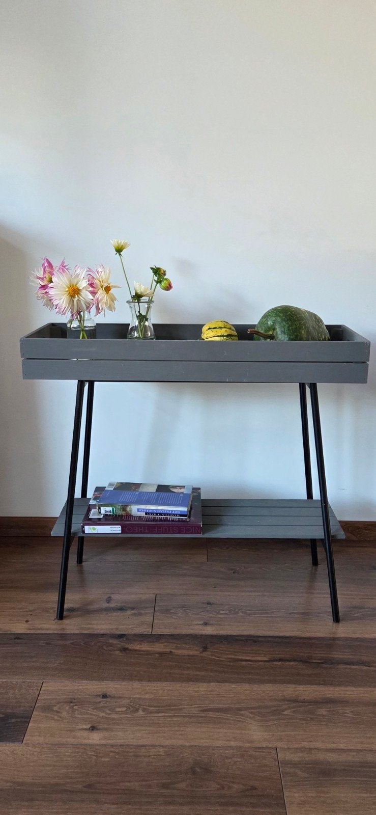 IKEA plantentafel, Ophalen, Gebruikt, Metaal of Aluminium, 75 cm of meer