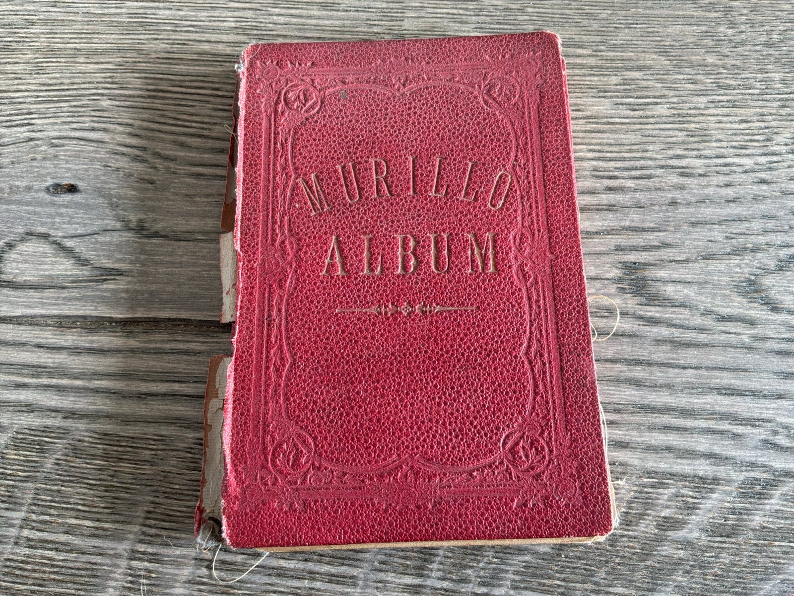 Antiek Murillo Album met Religieuze Afbeeldingen, Ophalen of Verzenden