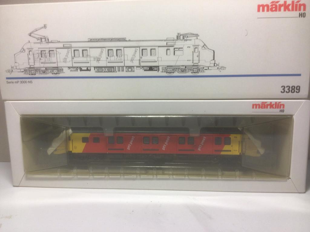 Marklin 3389 Motorpost 3000 serie, Hobby en Vrije tijd, Modeltreinen | H0, Zo goed als nieuw, Locomotief, Wisselstroom, Märklin