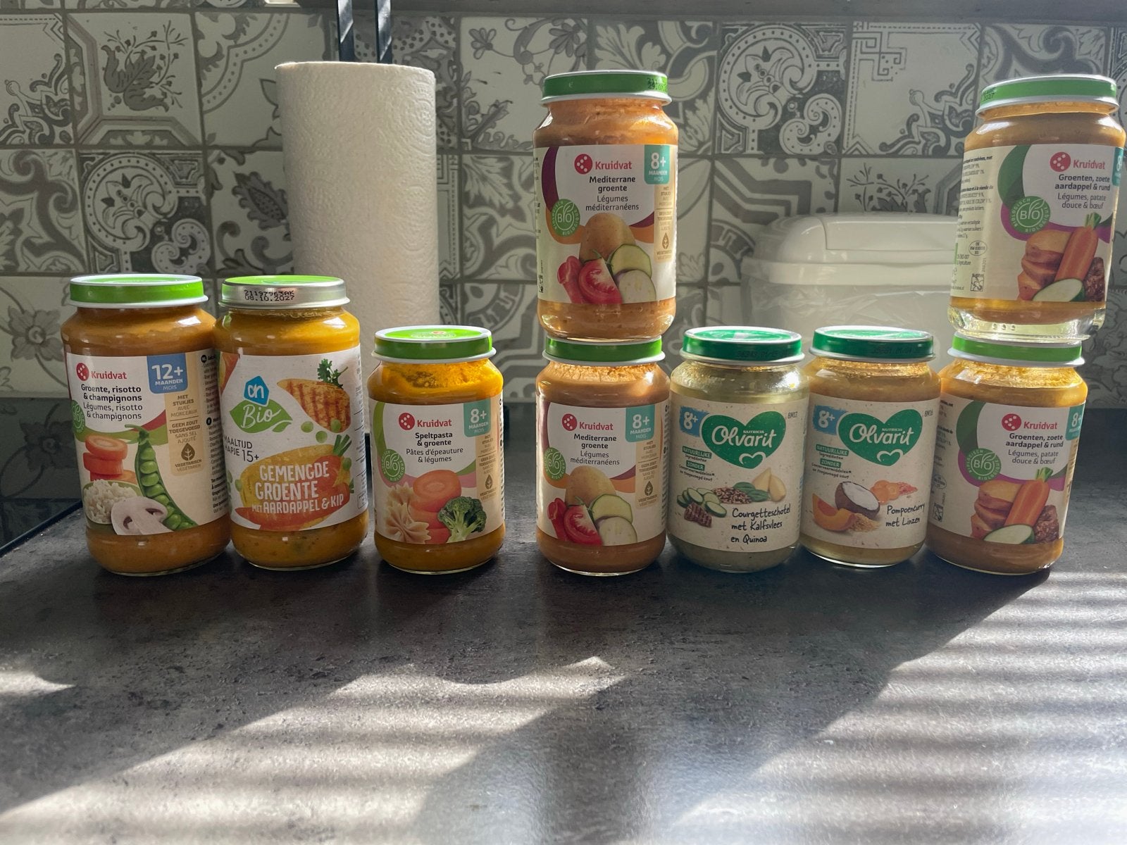 Babyvoeding potjes - diverse smaken en merken, Ophalen, Nieuw, Bewaarbakje, Overige merken