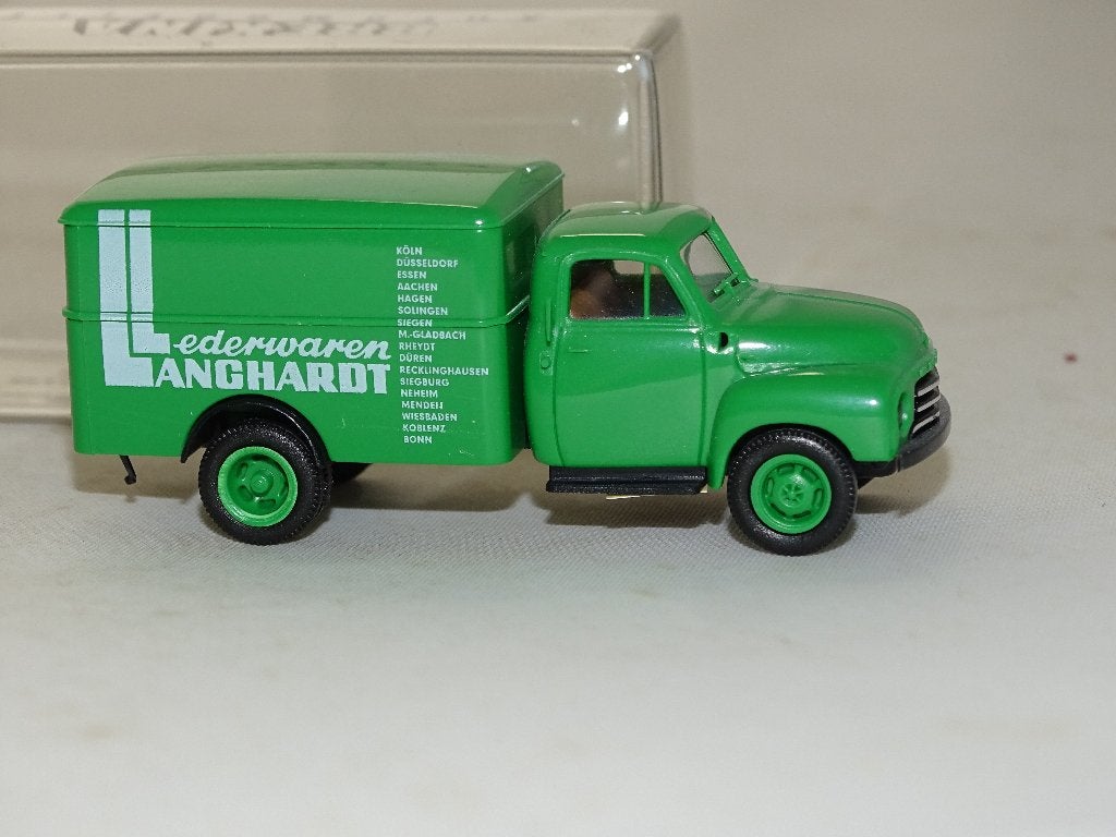 1/87 Brekia Opel Blitz   Langhardt Lederwaren, Ophalen of Verzenden, Nieuw, Bus of Vrachtwagen, Overige merken