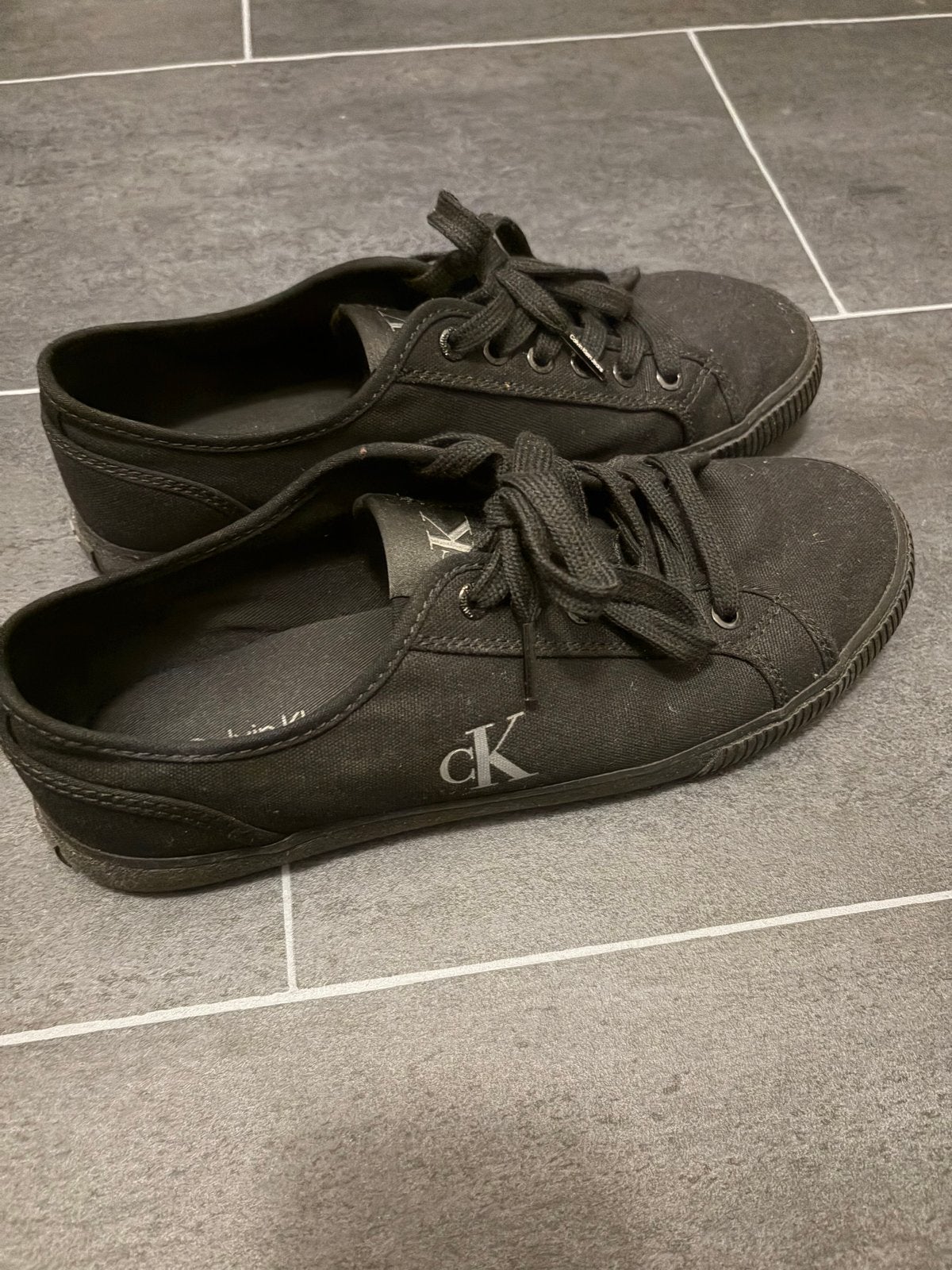 Calvin Klein Jeans sneakers zwart, maat 41, Ophalen of Verzenden, Gedragen, Zwart, Sneakers of Gympen