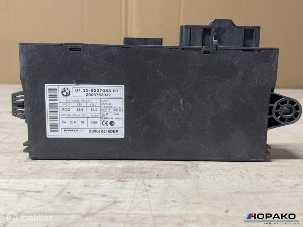 CAS module BMW 1/3 serie e9x e8x | 6135922705301, Auto-onderdelen, Elektronica en Kabels, Gebruikt, Einsteinlaan 5 rijswijk, Bmw